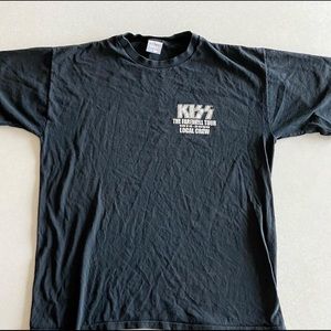 Kiss farewell tour shirt